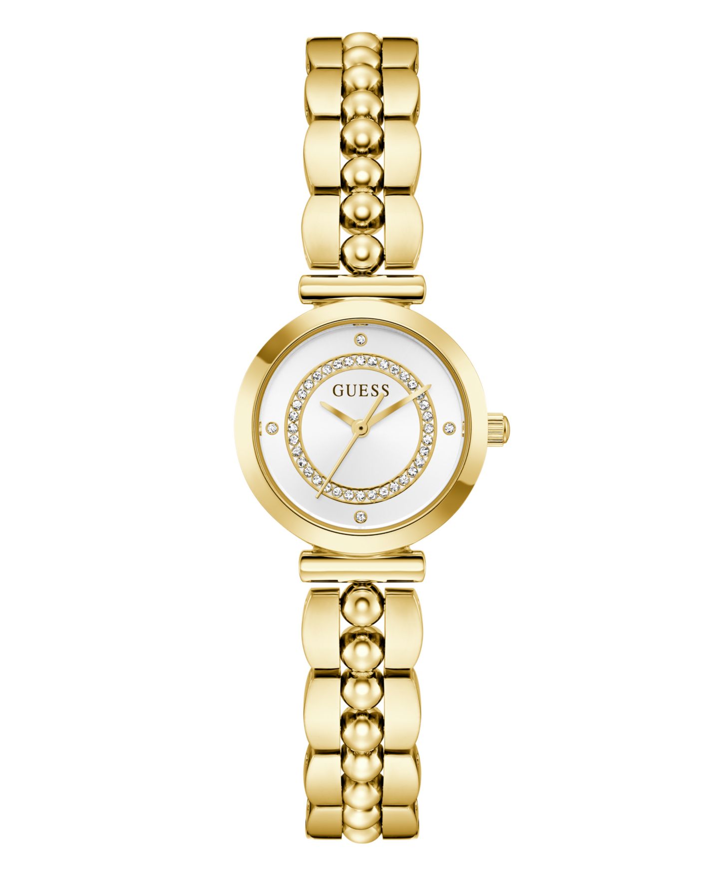 Женские часы GUESS Gold-Tone Analog Watch, 26mm — фото 1