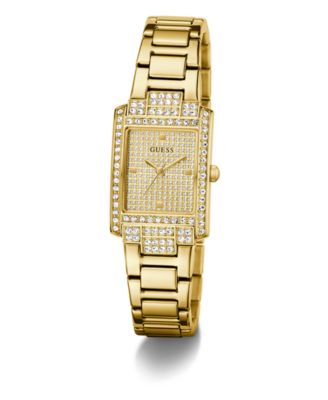 Women's Gold-Tone Glitz Analog Watch, 23mm
