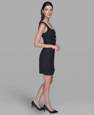 Women's Square Neck Sheath Dress
