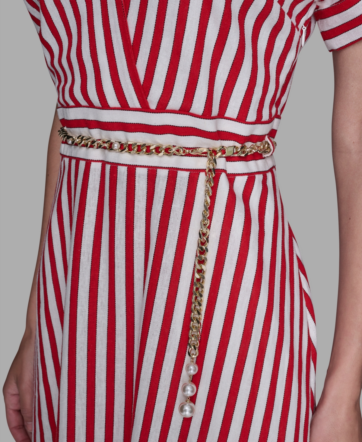 Karl Lagerfeld Women's Printed Midi Dress In Pink