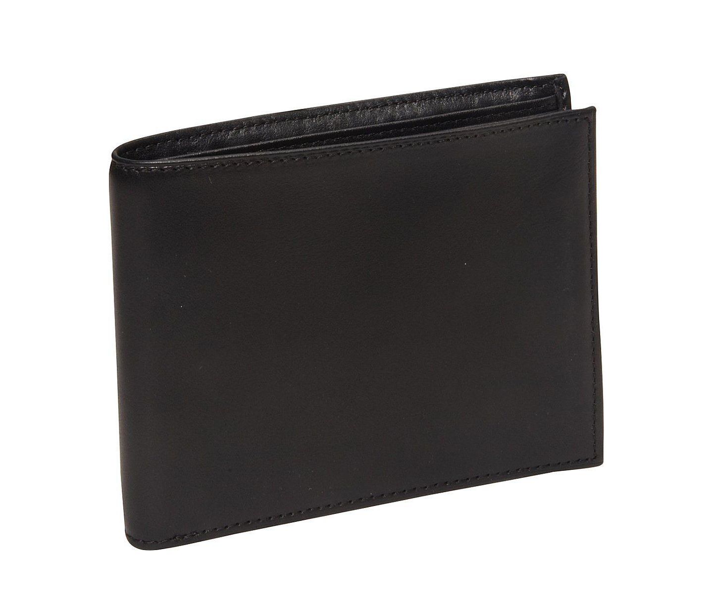 Мужской кошелёк Bosca Nappa Vitello Continental ID Wallet RFID, Black — фото 3