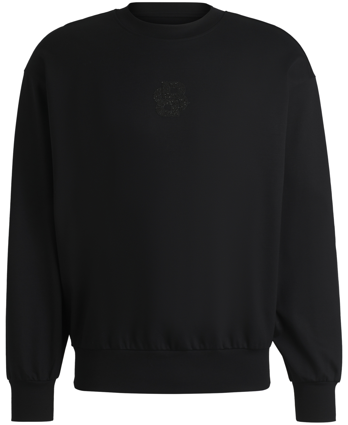 Boss by Hugo Men's Relaxed Fit Monogram Cotton Sweatshirt