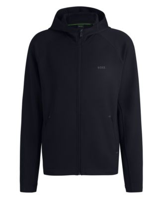 Men's Reflective Branding Zip-Up Hoodie