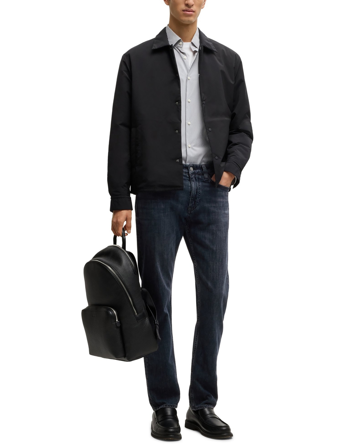 Boss by Hugo Men's Stretch Denim Delaware Slim-Fit Jeans