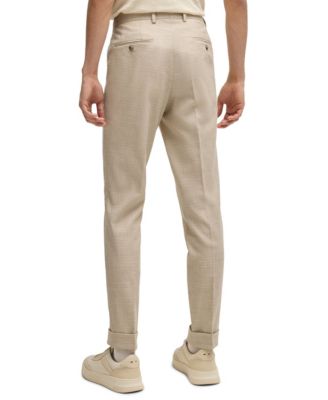 Men's Patterned Tweed Two-Piece Suit