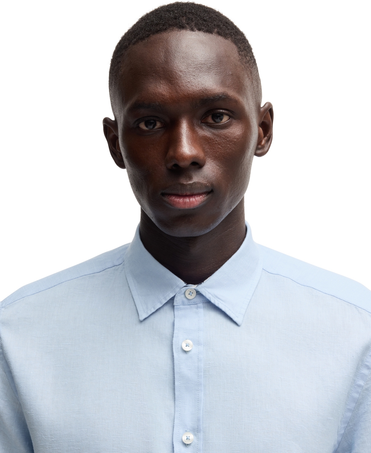 Boss by Hugo Men's Stretch Linen Slim-Fit Shirt