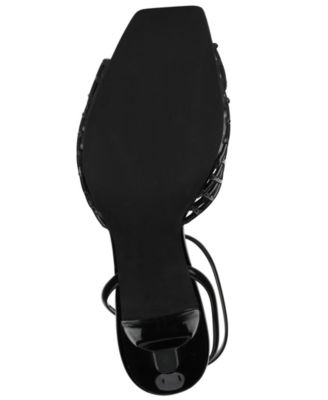 Women's Lattix Caged Jelly Mid-Heel Dress Sandals