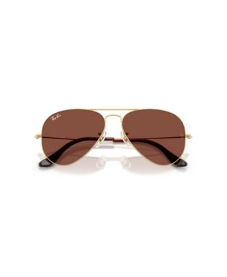 Unisex Pilot Sunglasses, Aviator Large Metal RB3025