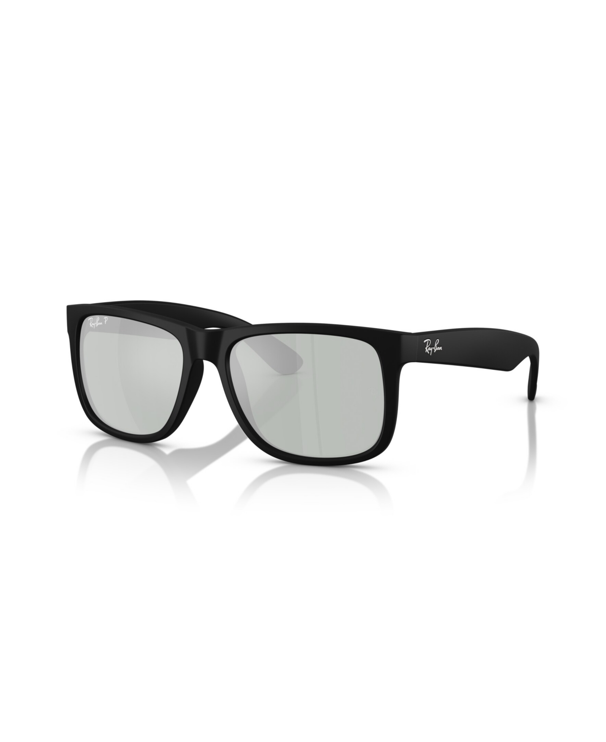 Ray Ban Men's Polarized Sunglasses, Justin Rb4165 In Black