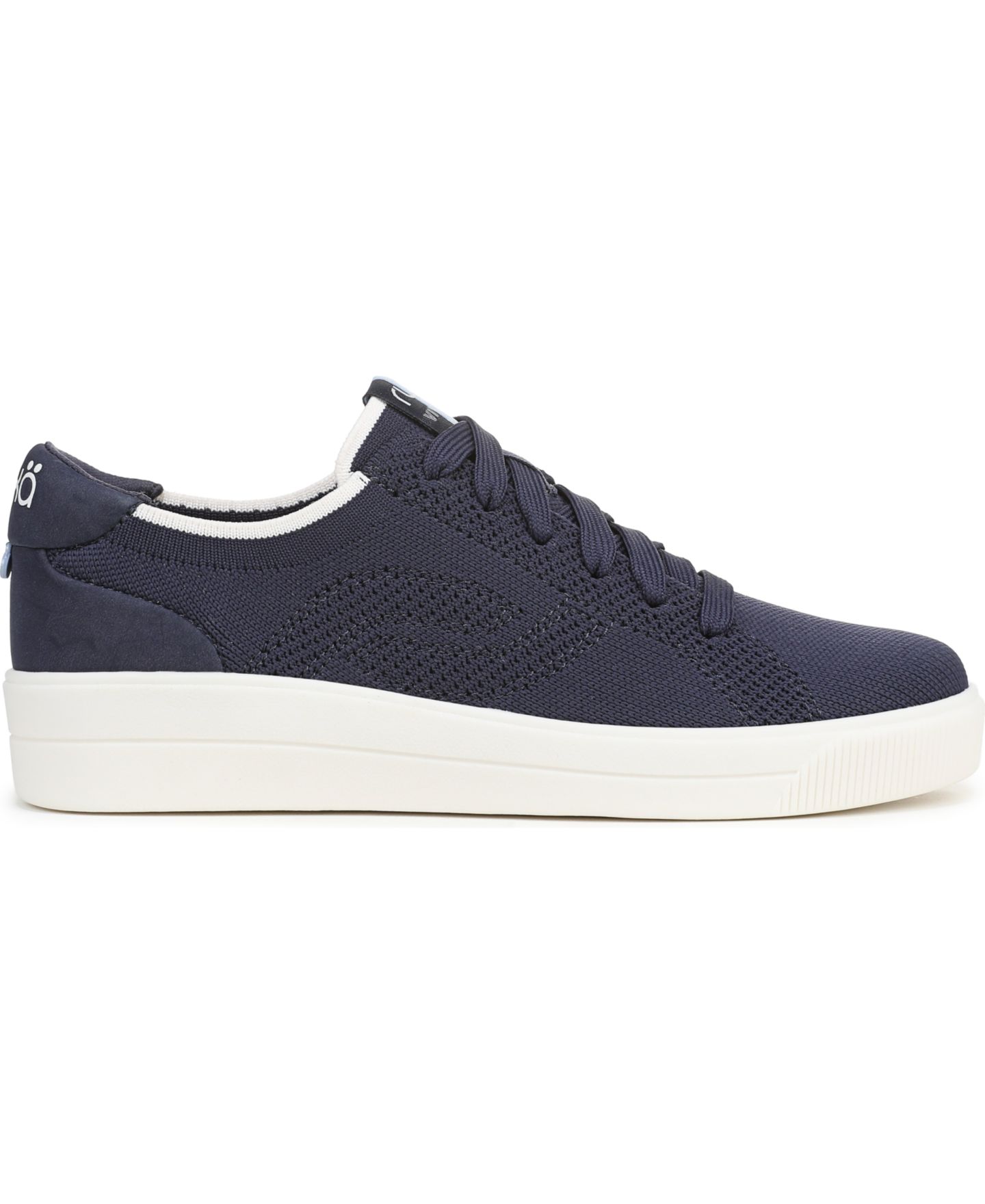 Женские кроссовки Ryka Viv Next Knit Court Inspired Lace Up, цвет: Синий вязаный — фото 2