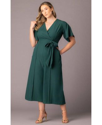 Plus Size Evelyn Cropped Wide Leg Jumpsuit