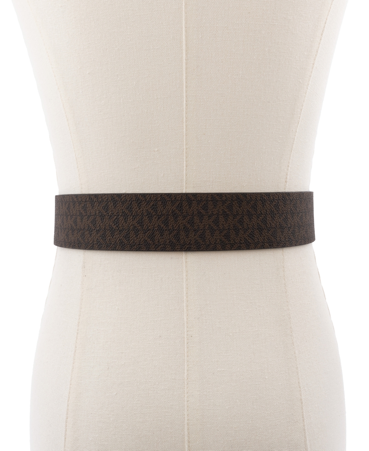 Michael Kors Leather Reversible Belt, 38mm In Brown
