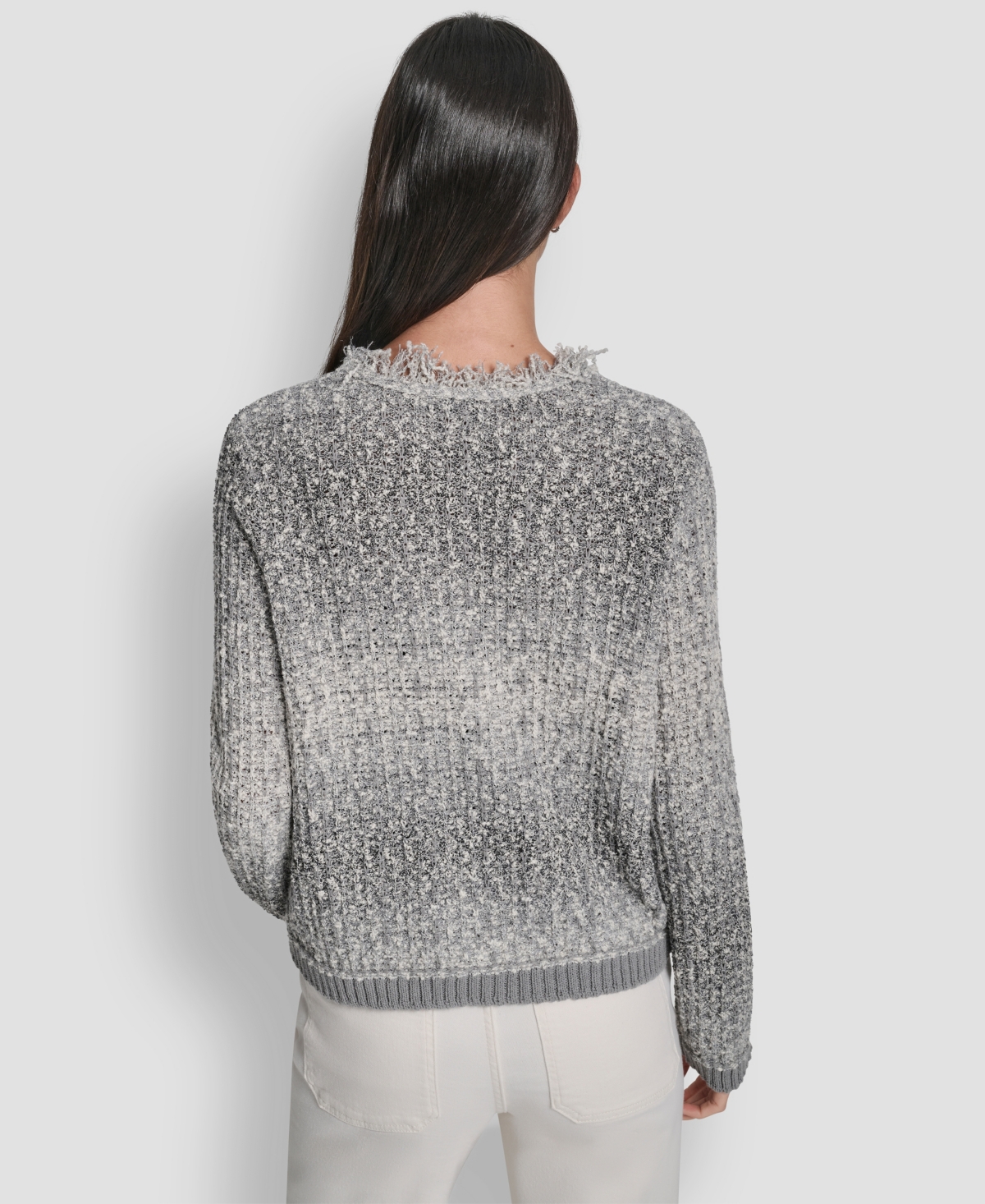 Dkny Jeans Petite Long-Sleeve Cardigan