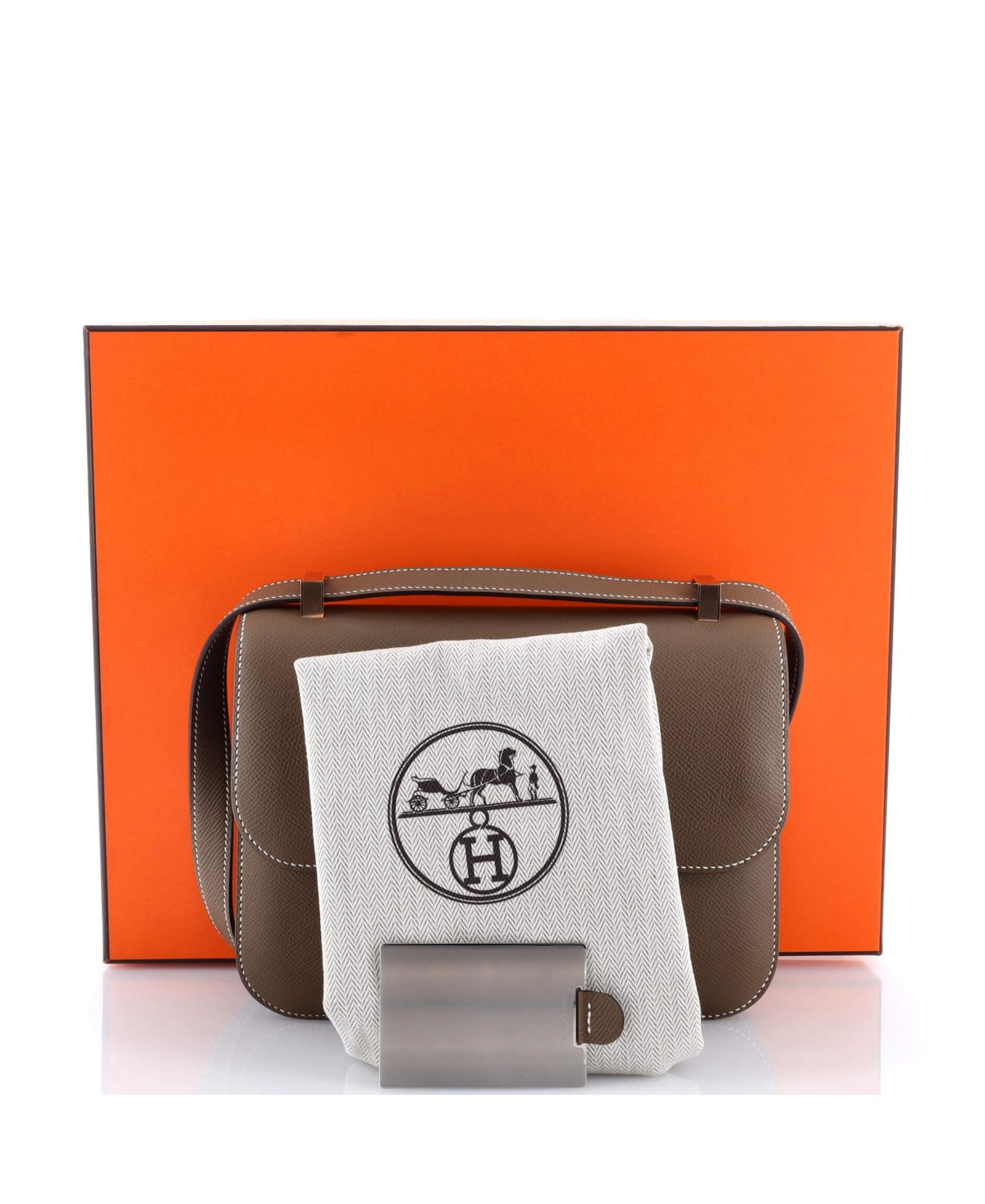 Pre-Owned HERMES 24 Constance Nm Bag Epsom