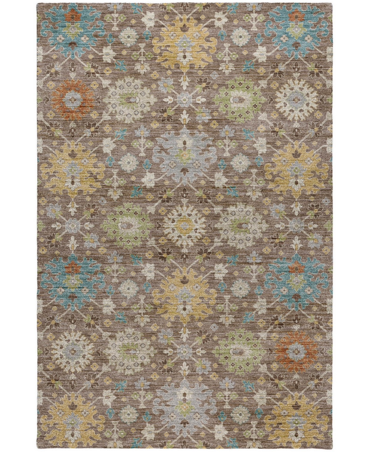 Dalyn Silk Road Sr3 9'x12' Area Rug In Brown
