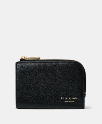 Devin Pebbled Leather Compact Wallet