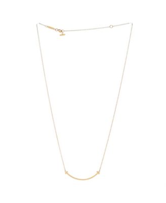 T Smile Pendant Necklace