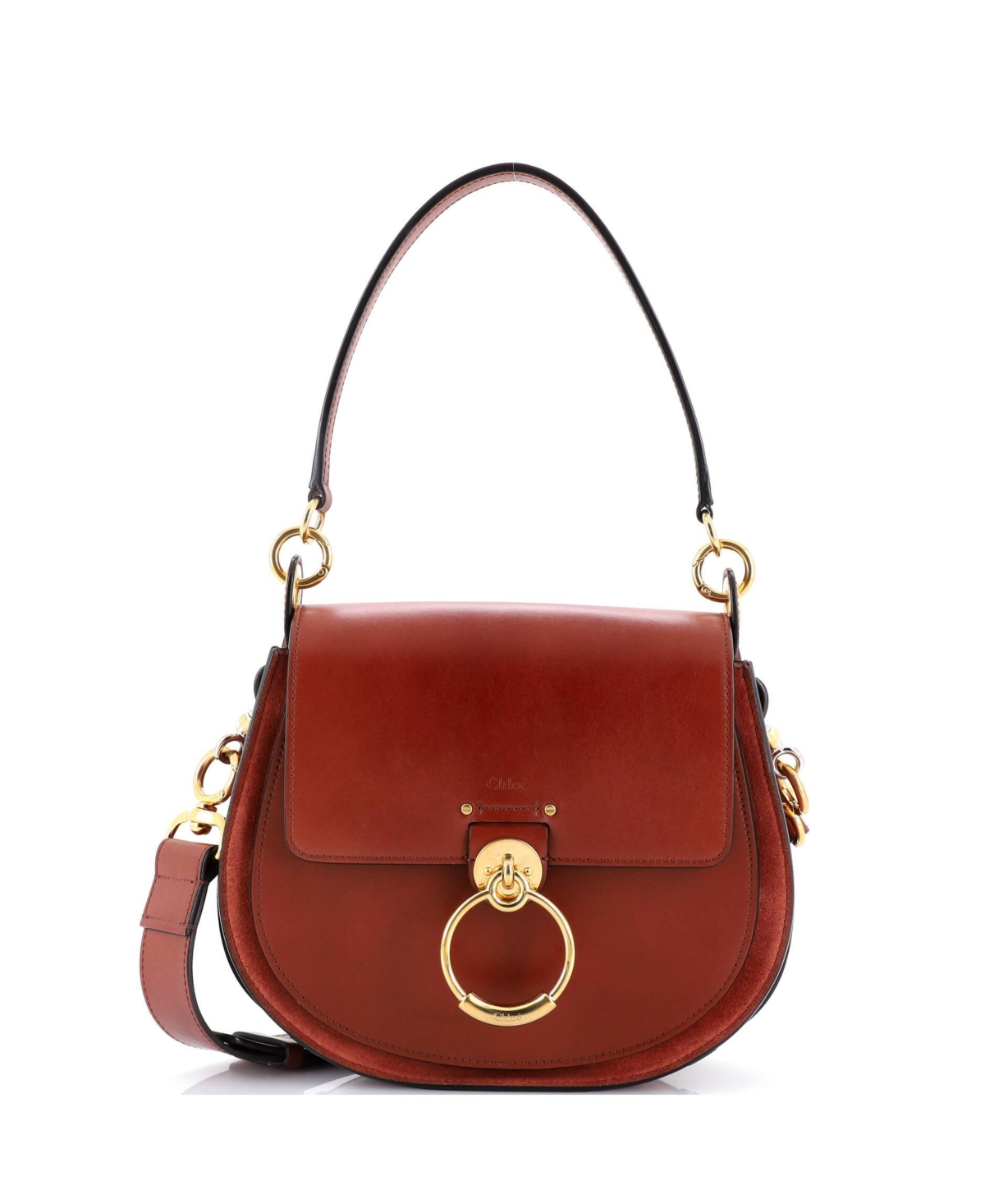 Pre-Owned Chloe Large Tess Bag Leather