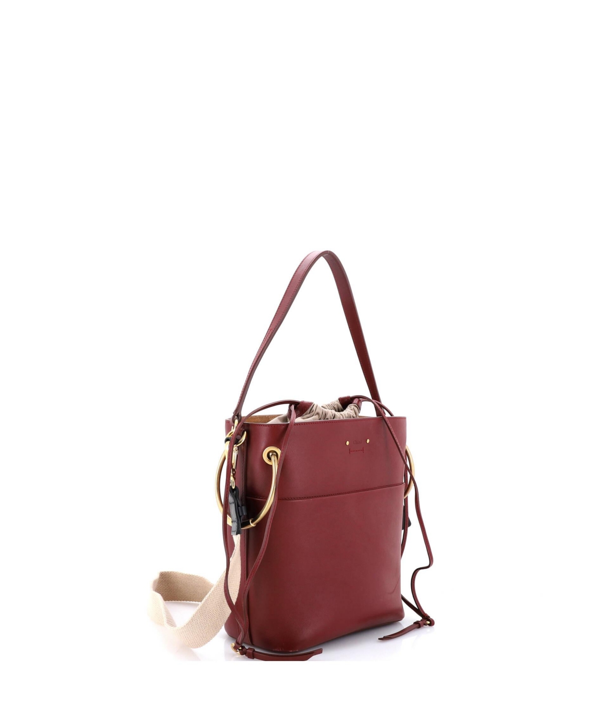 Pre-Owned Chloe Medium Roy Bucket Bag Leather
