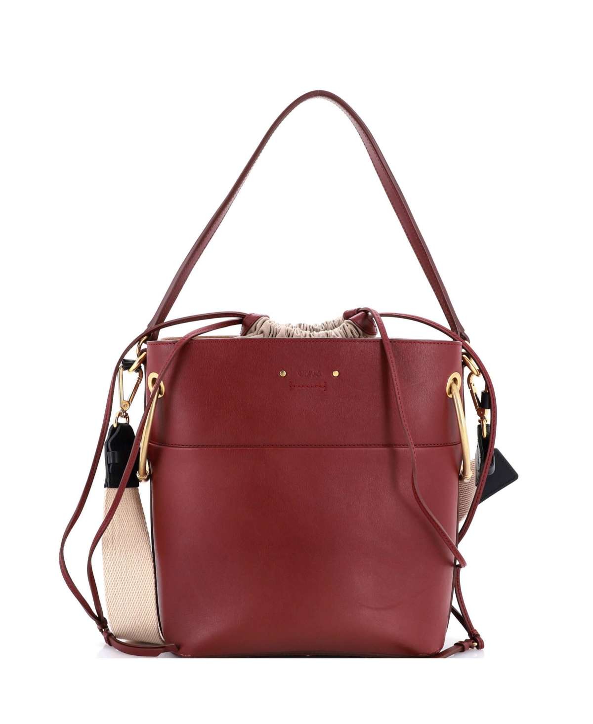 Pre-Owned Chloe Medium Roy Bucket Bag Leather