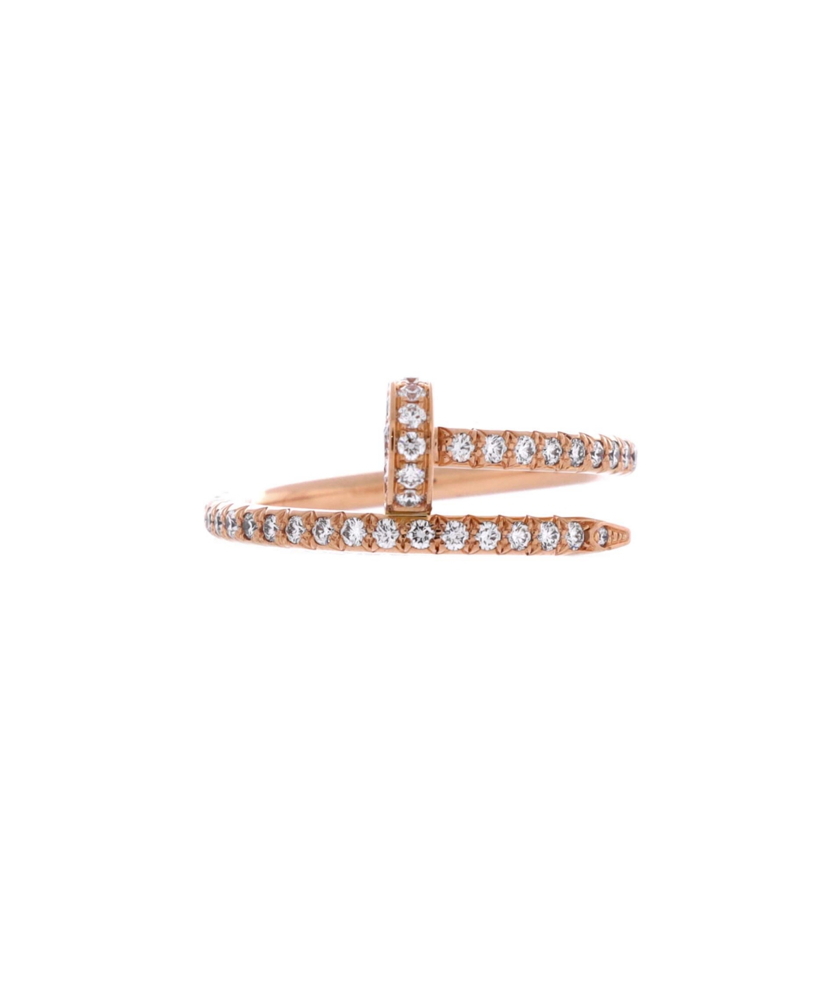Pre-Owned Cartier Juste un Clou Paved Ring