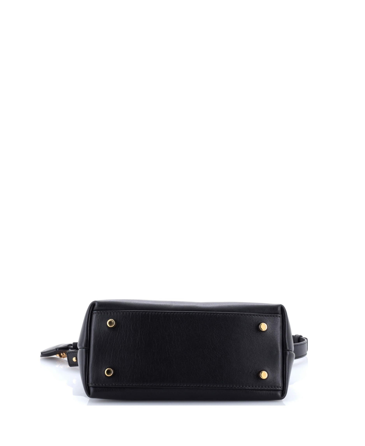 Pre-Owned Versace Tag Hobo Leather