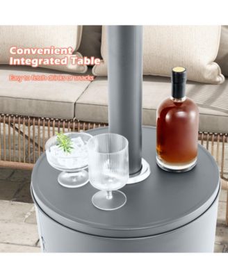 50000 BTU Propane Patio Heater with Round Table Design