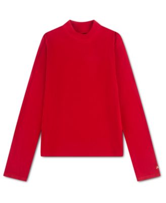 abercrombie kids - Girls 5-18 Mock Neck Long-Sleeve Top