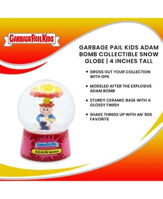Garbage Pail Kids Adam Bomb Collectible Snow Globe | 4 Inches Tall