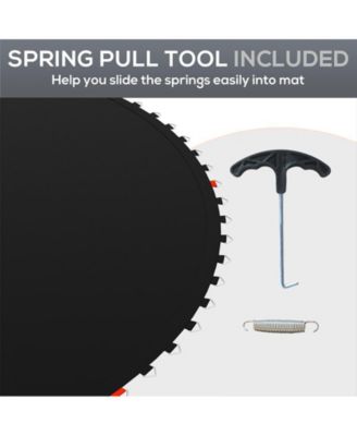 Trampoline Mat with 80 V-Hooks, Fits 14' Trampoline,