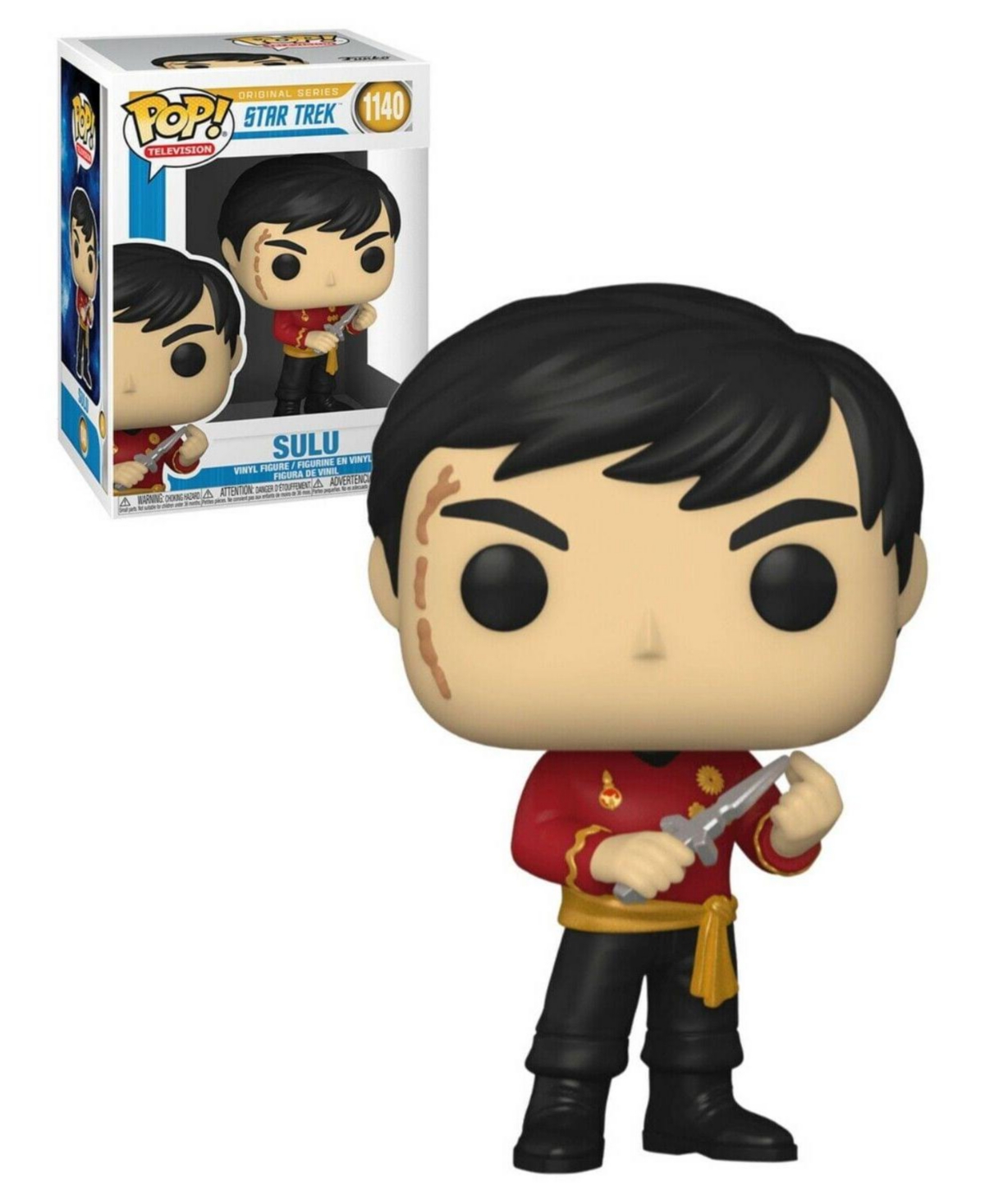 Funko Pop Tv: Star Trek - Sulu Mirror Mirror Outfit