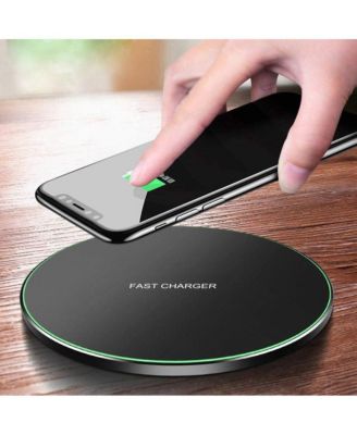 Fast Wireless Charger 15W, Charging Pad Compatible with iPhone 13/12/12 Pro Max/11/XR/X, Samsung Galaxy S21/S20 Ultra/S10/S9