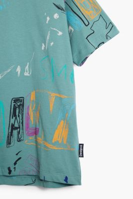 Boys Boys's Short-sleeve T-shirt with doodles