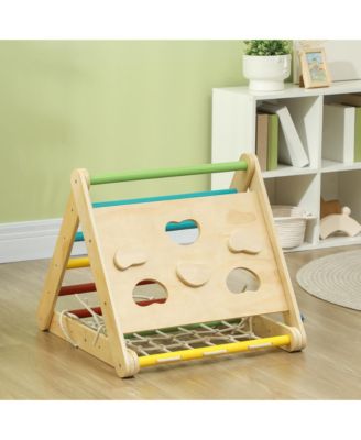 5 in 1 Pikler Triangle Set with Slide & bags for 18-48 Months