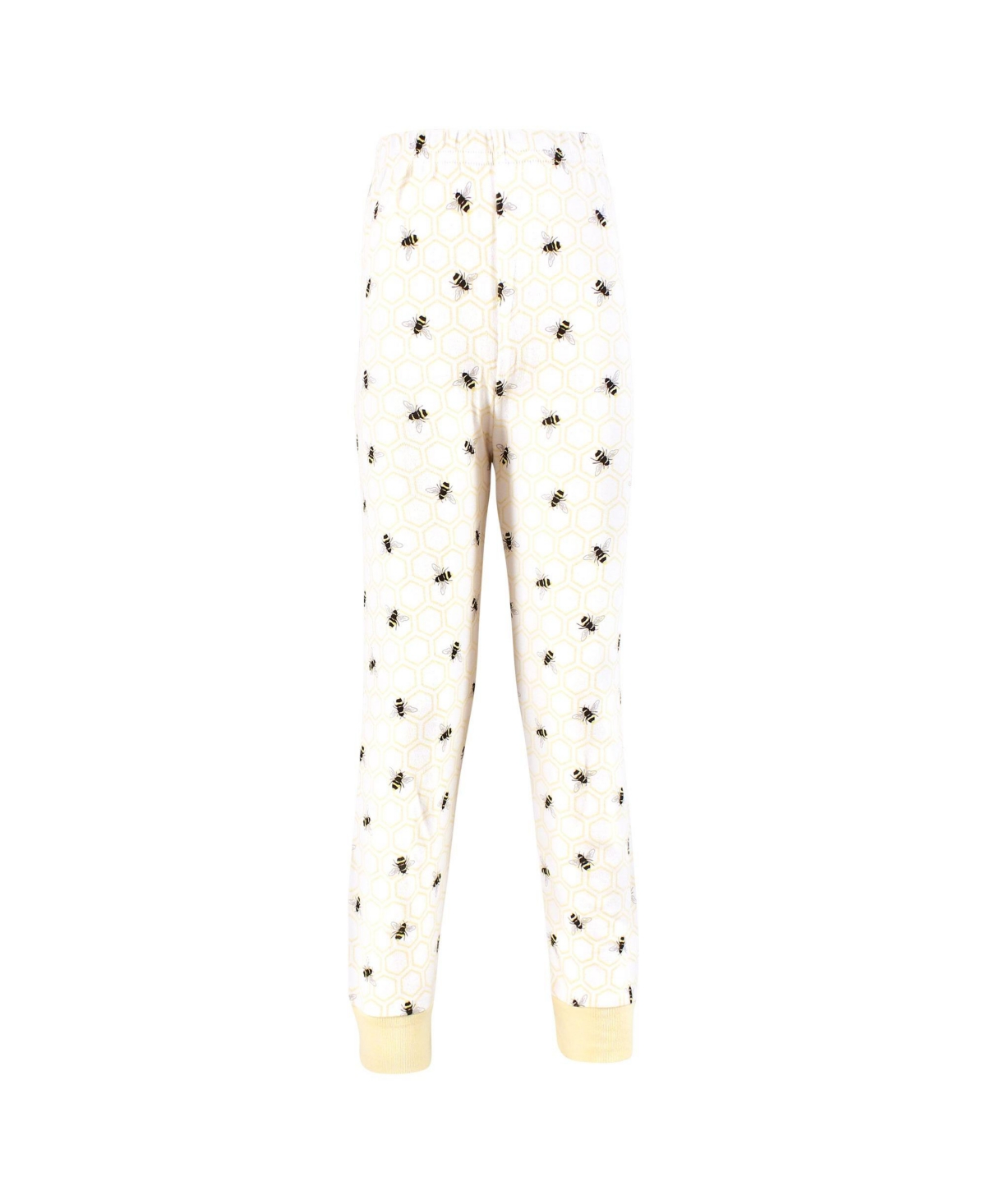 Hudson Baby Infant Girls Cotton Pajama Set, Sweet As Honey, 6 Years