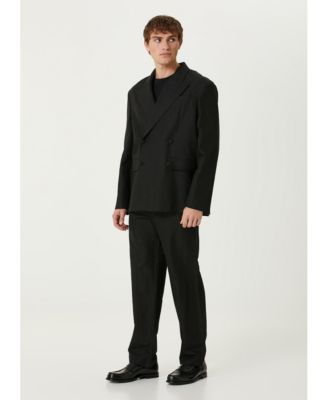 Women's Men's Cotton-Rayon Blend Blazer