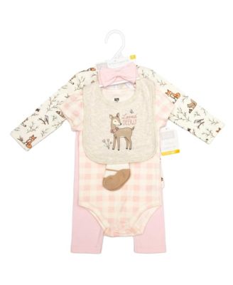 Cotton Layette Set, Enchanted Forest