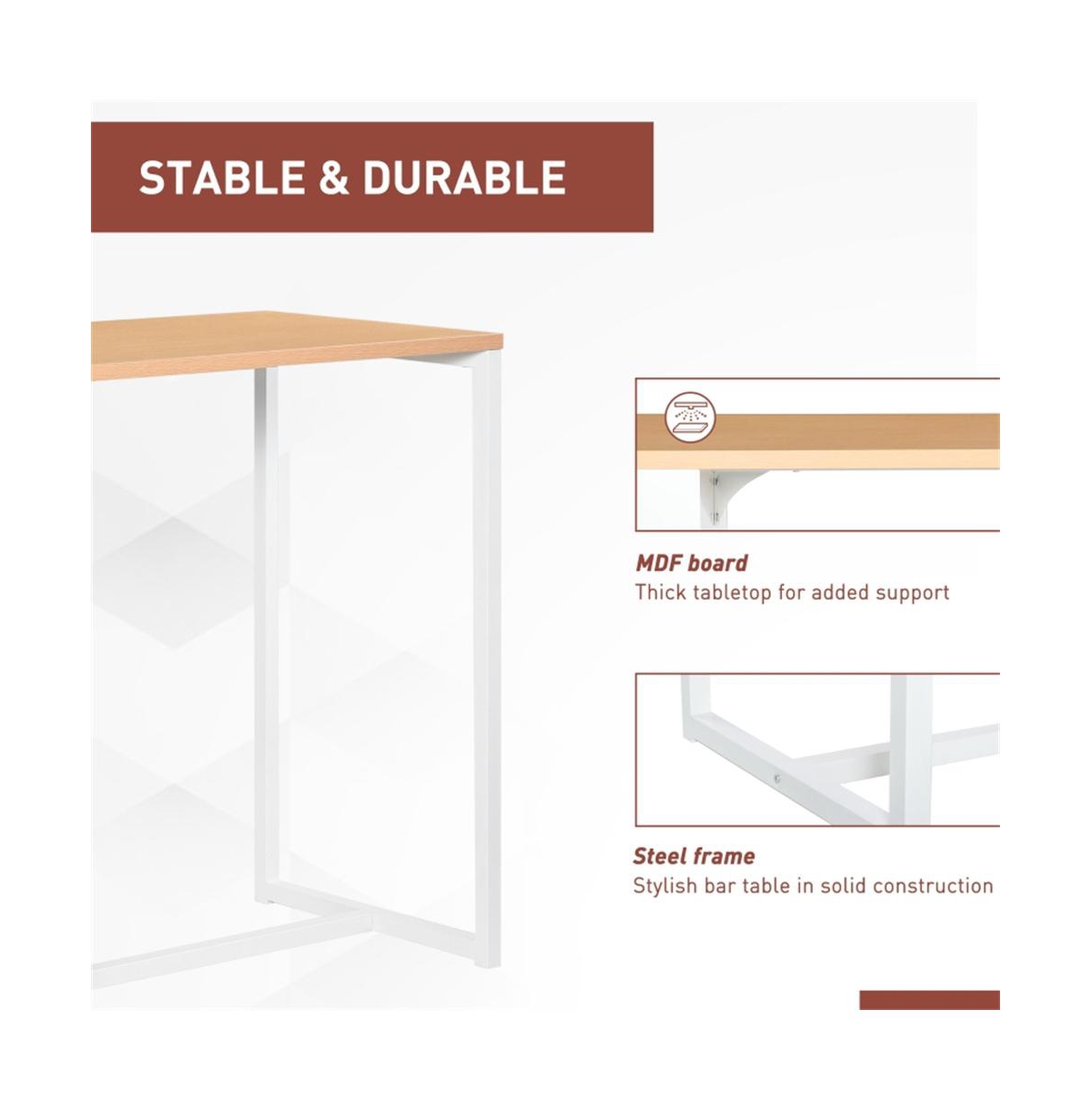 Modern Bar Counter Table for Kitchen and Entertainment Area