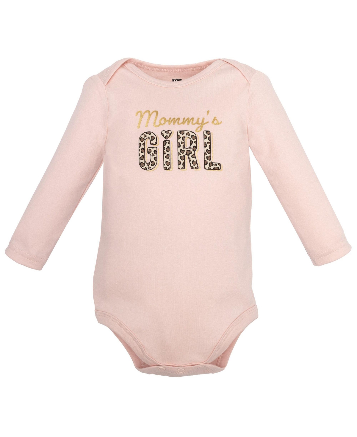 Hudson Baby Girls Cotton Bodysuit, Pant and Shoe Set, Leopard Hearts Girls, 9-12 Months