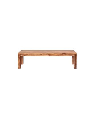 Urban Solid Sheesham Wood Dining Bench