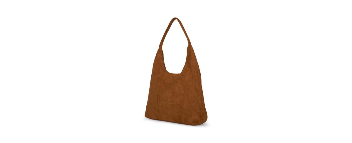 Like Dreams Cielo Oversized Hobo Tote Bag In Brown