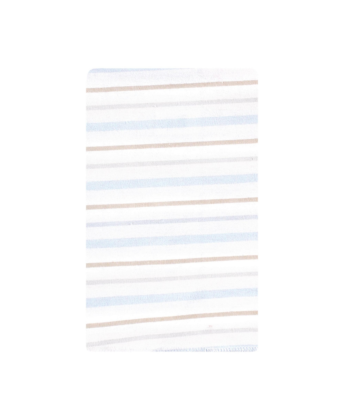 Hudson Baby Cotton Flannel Burp Cloths 10-Pack, Modern Safari Friends, One Size