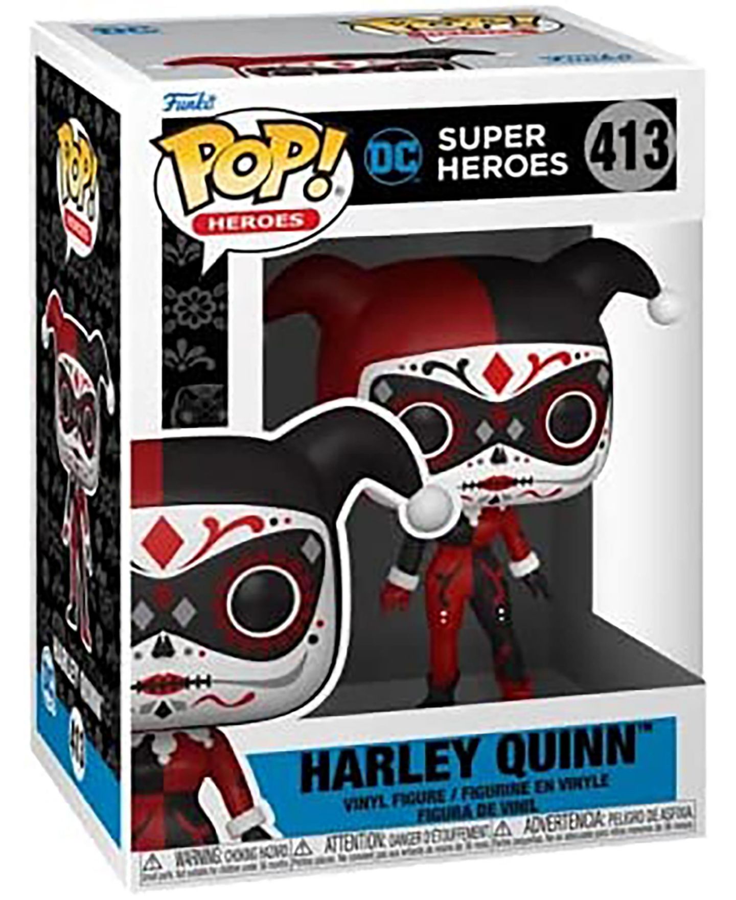 Детская фигурка Funko Pop! Dia De Los Harley Quinn 3 3/4" Collectible Vinyl Figure, Ages 3+ — фото 2