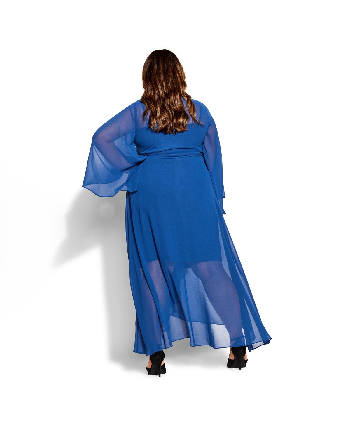 City Chic Plus Fleetwood Maxi Dress