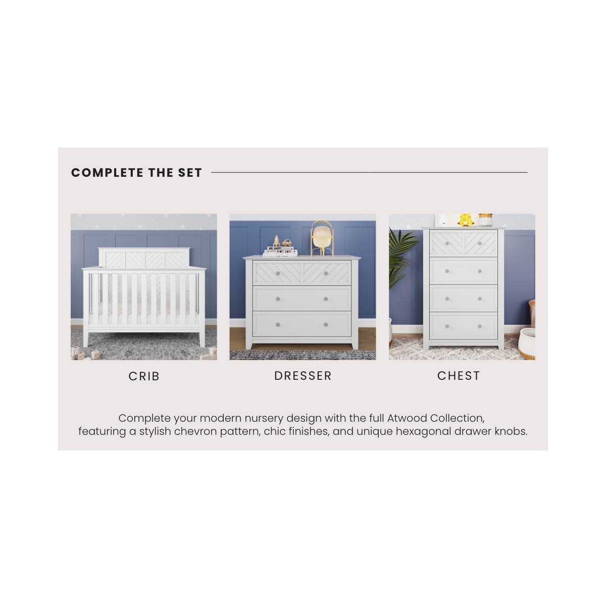 Child Craft Atwood 4-in-1 Convertible Crib