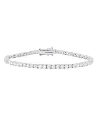 Diamond Four Prong Tennis Bracelet (4 ct. t.w.) in 14k White Gold