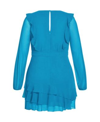 Plus Size Pretty Ruffle Dress