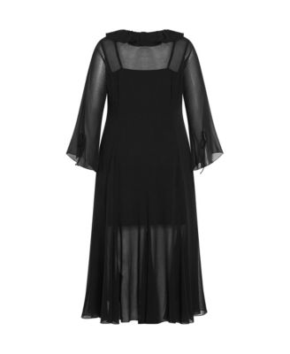 Plus Size Vamp Maxi Dress