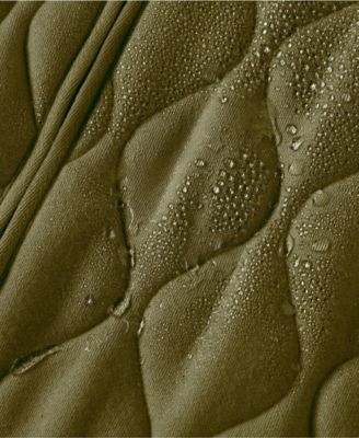 Plus Size RainDefense Serious Sweats Quilted Full Zip Jacket