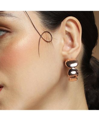 Women's The Orb Hoop Earrings - Rose Gold